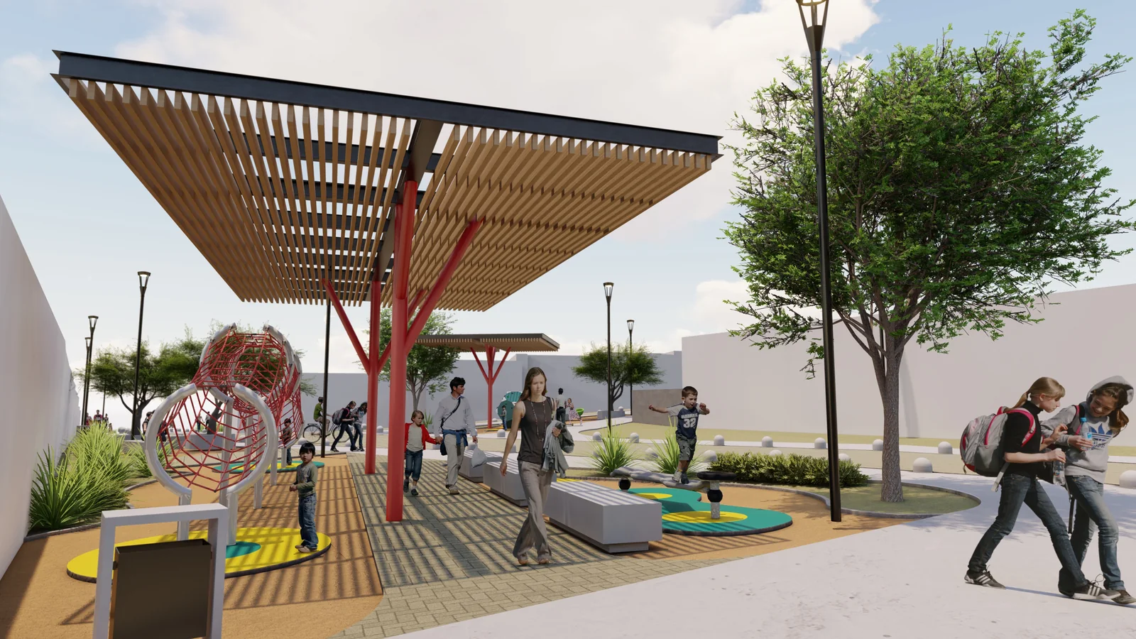 Dise&ntilde;o Aceras Paseo Cerro Mar