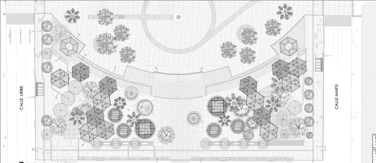 Planta del proyecto Plaza Sotomayor